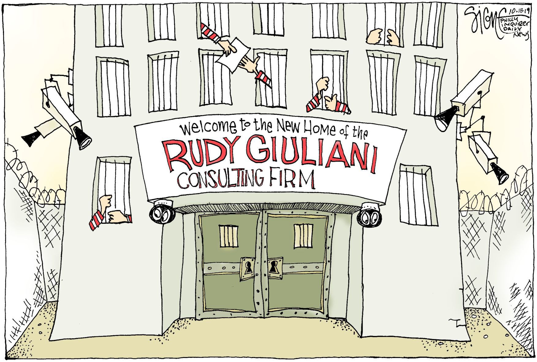 Signe Wilkinson cartoon